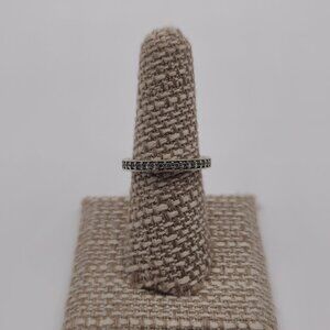 Size 7.5 Sterling Silver Pandora Brand Cubic Zirconia Ring A1952